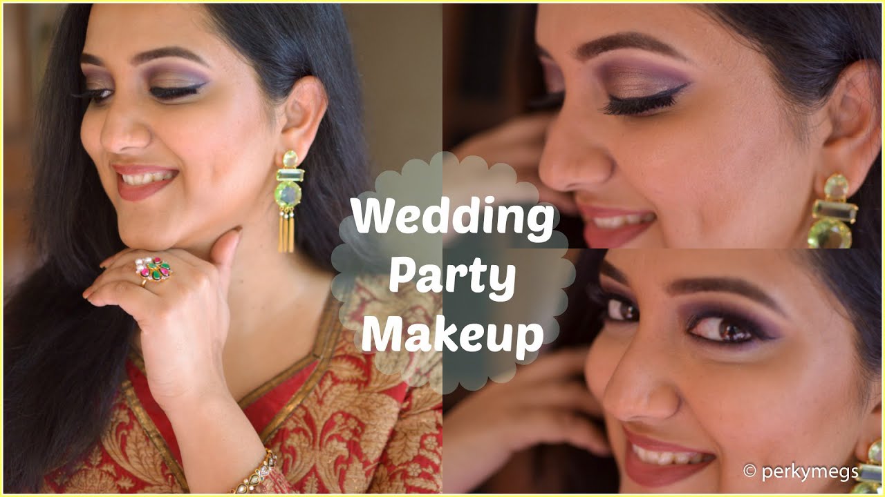 GRWM | Indian wedding guest makeup Tutorial | Perkymegs