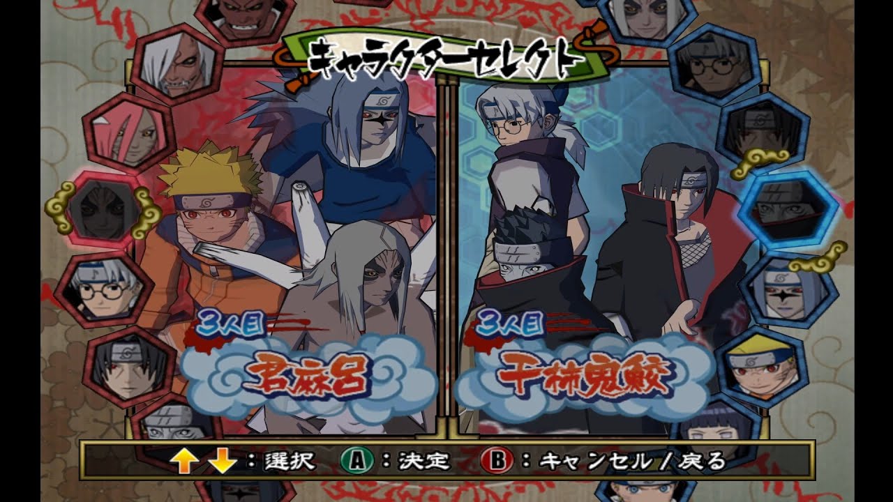 Naruto Gekitou Ninja Taisen! 4 (GameCube) Longplay | ALL CHARACTERS UNLOCKED [4K] Part 1