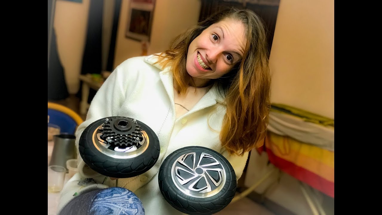 aprendiendo a modificar una rueda hoverboard