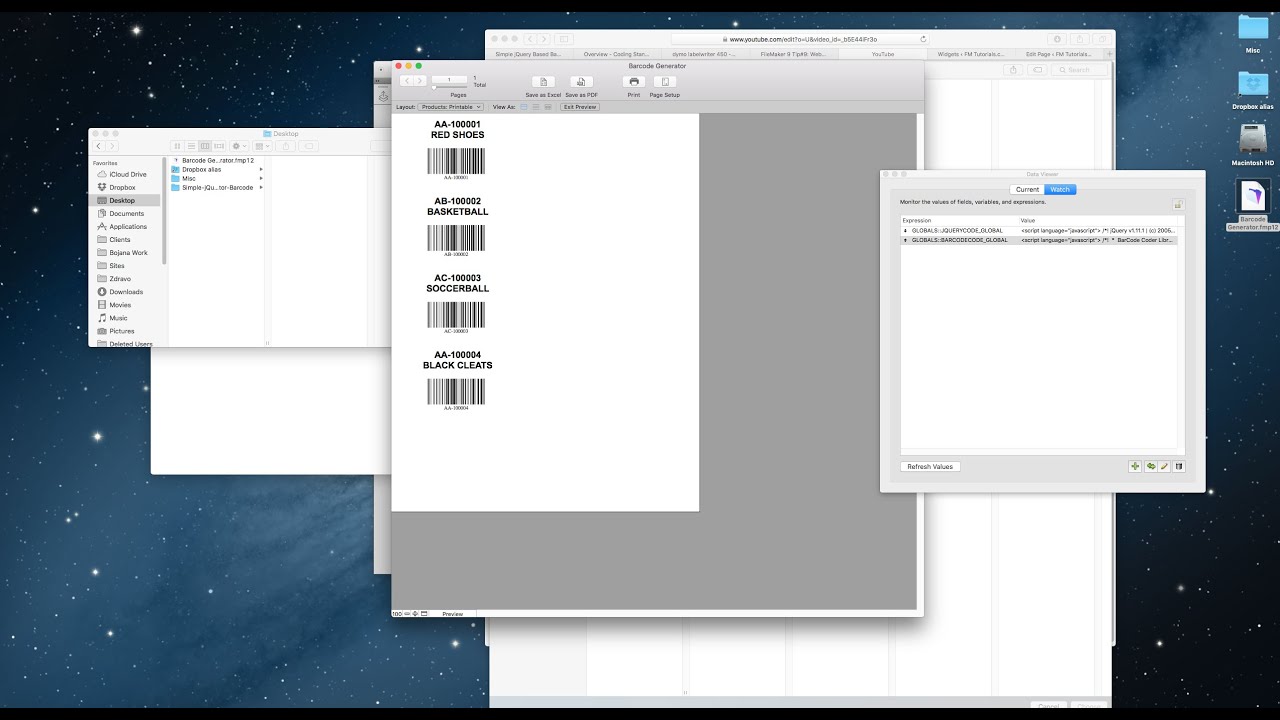 Generating Barcodes with FileMaker Pro FOR FREE