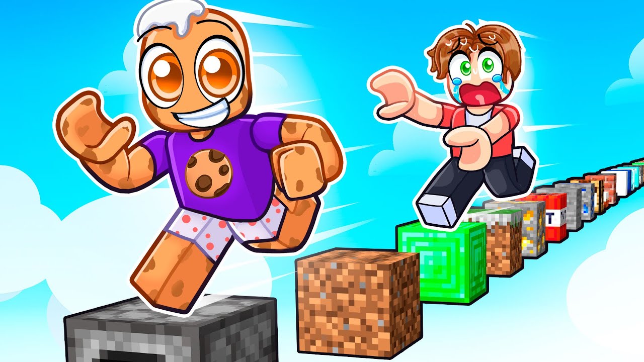 Can We Escape The MINECRAFT OBBY in Roblox!?