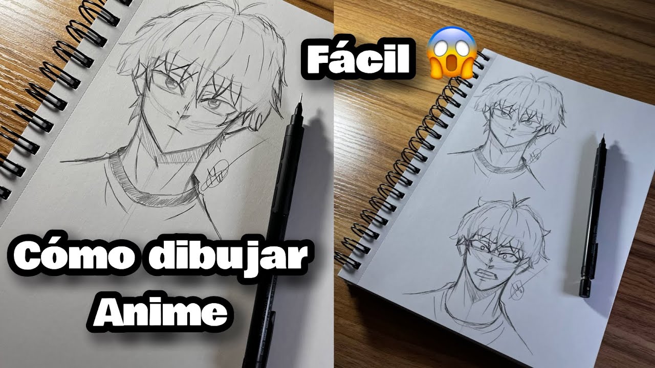 C&oacute;mo dibujar Anime f&aacute;cil
