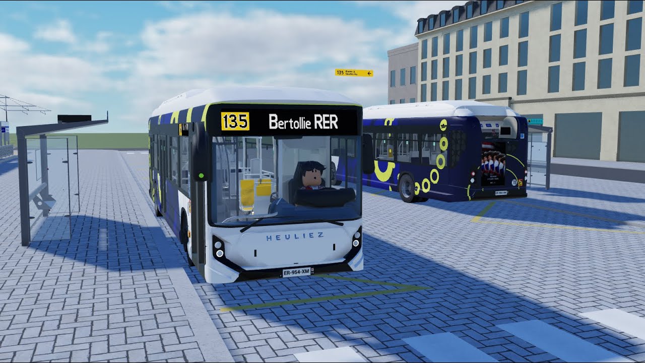 Roblox #17 Bus simulator sur Seine Sud-Est
