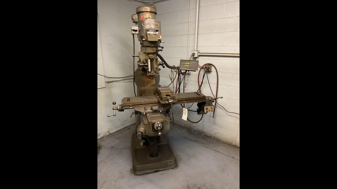 Surplus Metalworking Machinery Auction: Lot 115 - BRIDGEPORT SERIES I VERTICAL MILL