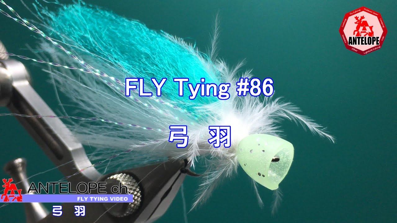 【FLY Tying 86】 ソルト用 弓羽