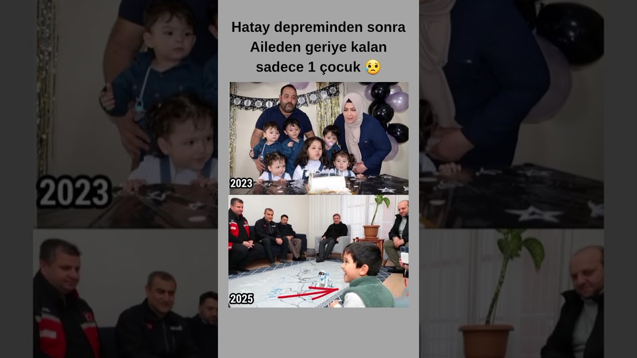 Hatay Depreminden Sonra Geriye Kalan Sadece 1 &Ccedil;ocuk #deprem #hatay #keşfet #aboneol #shorts #haber