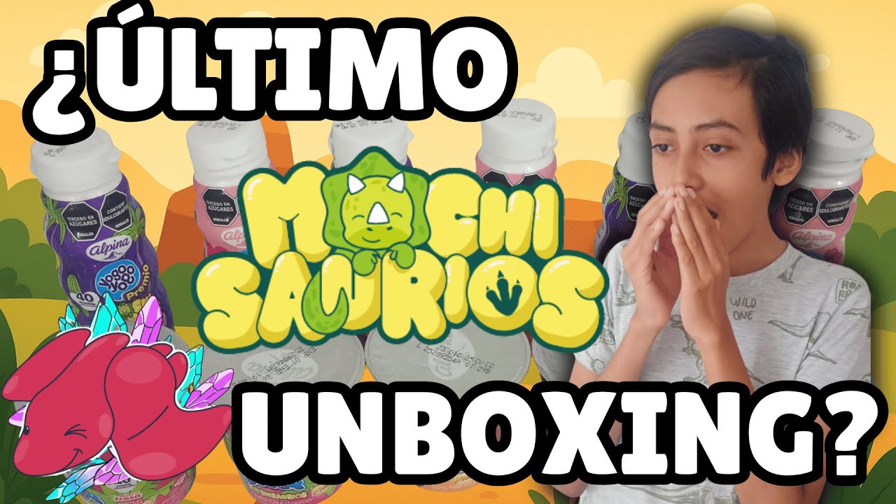 🦖✨ ¿ÚLTIMO UNBOXING MOCHI SAURIOS? Yogo Yogo y Boggy Premio 🎁🔥