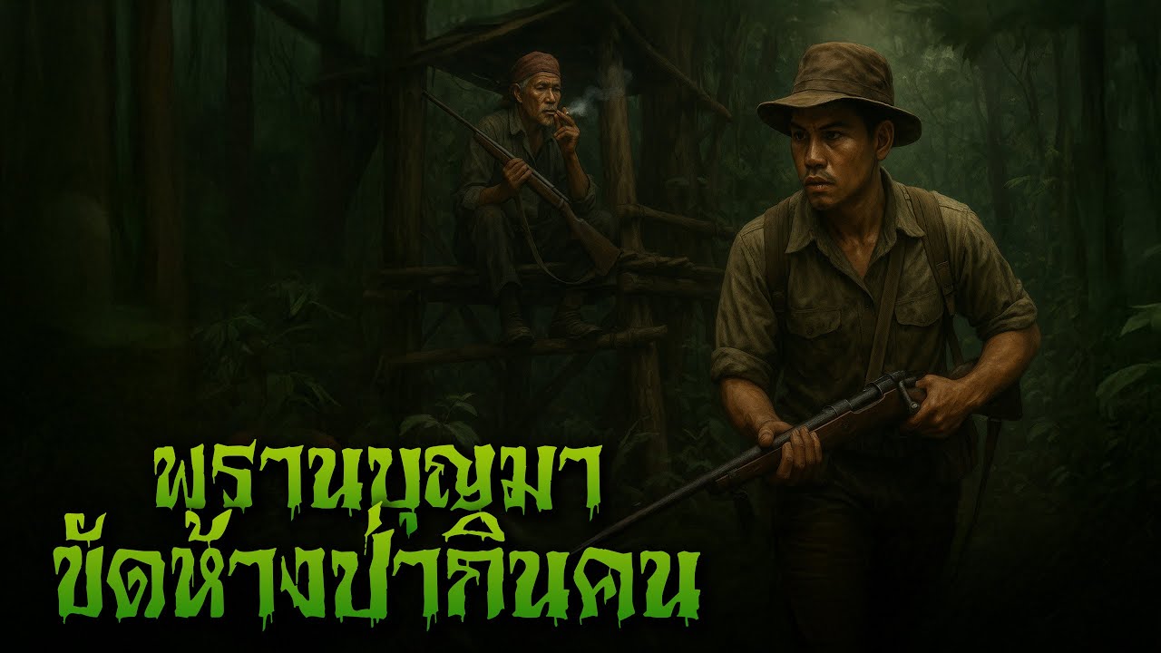 (รวมเรื่อง) พรานบุญมา ขัดห้างป่ากินคน l กองไฟ คลาสสิก