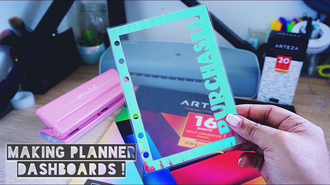Creating Planner Dashboards ! | Arteza Vinyl