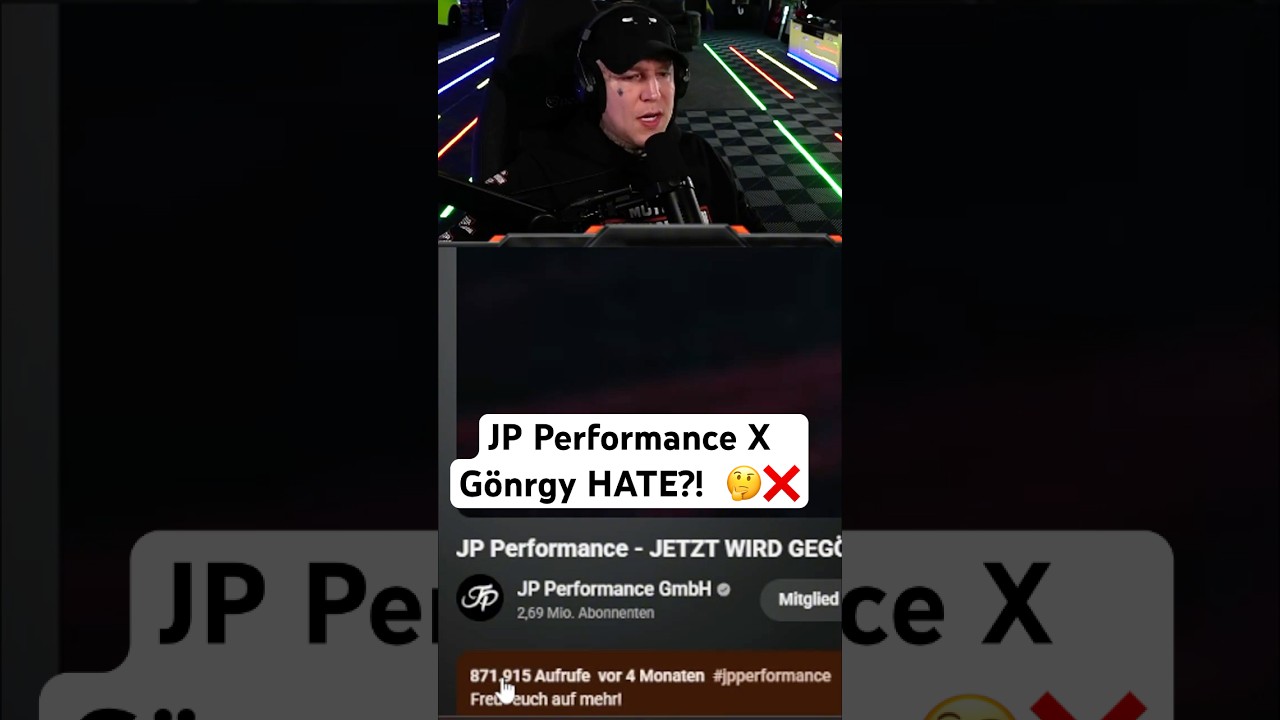 Monte &uuml;ber den Hate von JP Performance 😬❌