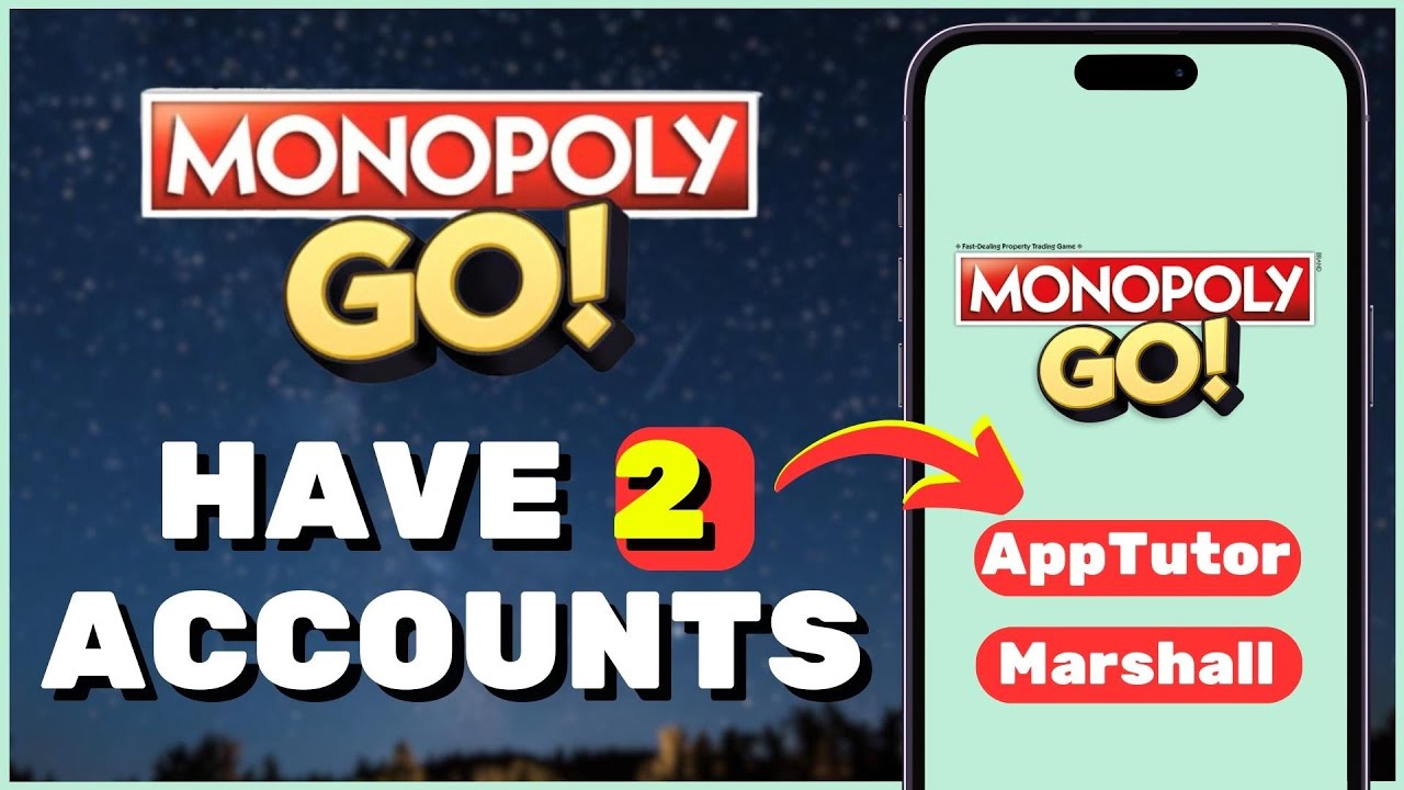 How To Have 2 Accounts Monopoly GO! (EASY!)