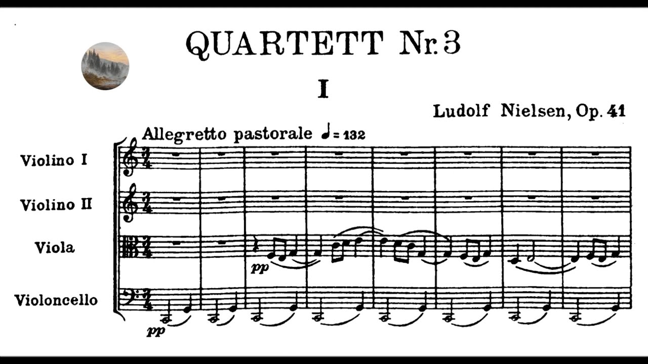 Ludolf Nielsen – String Quartet No. 3, Op. 41 (1920)