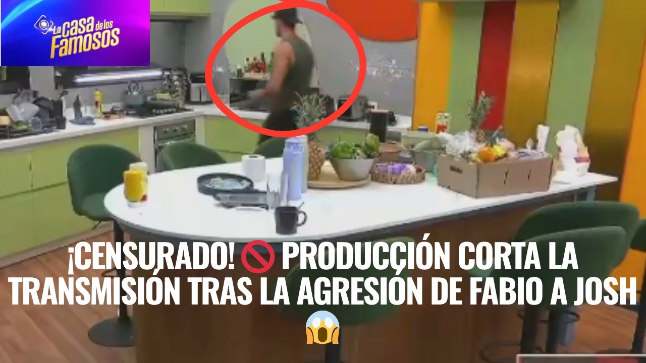 ¡CENSURADO! 🚫 Producción CORTA LA TRANSMISIÓN tras la AGRESIÓN de Fabio a Josh 😱EN LCDLF 6