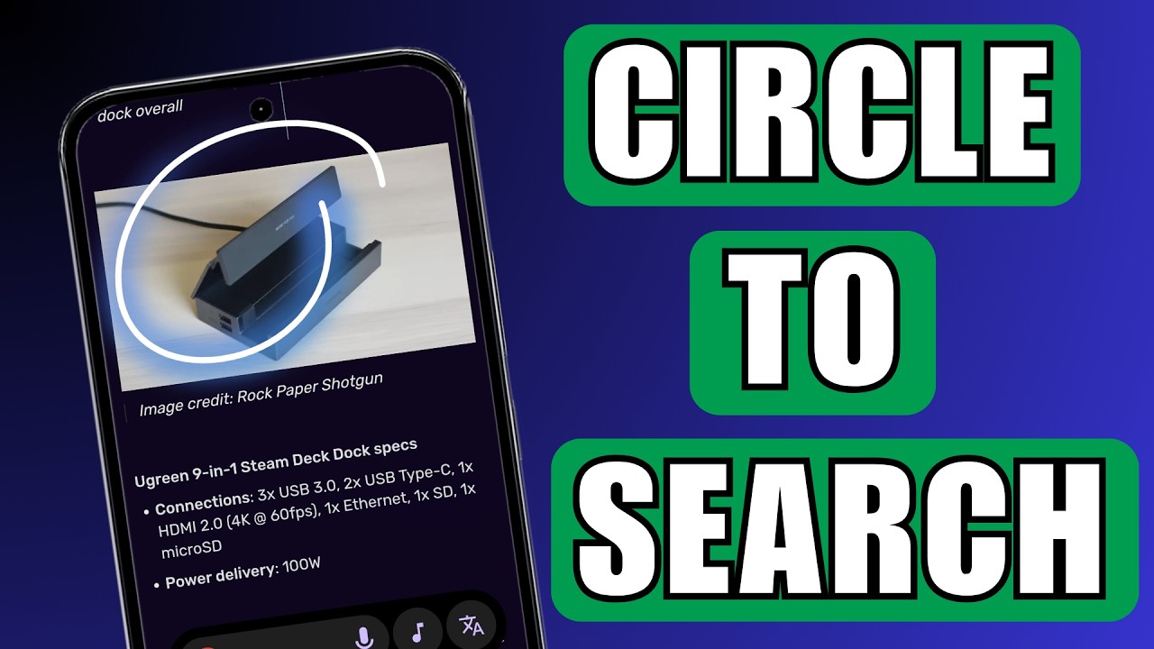 How to Add Circle to Search on ANY Android 9+ Smartphone or Tablet?