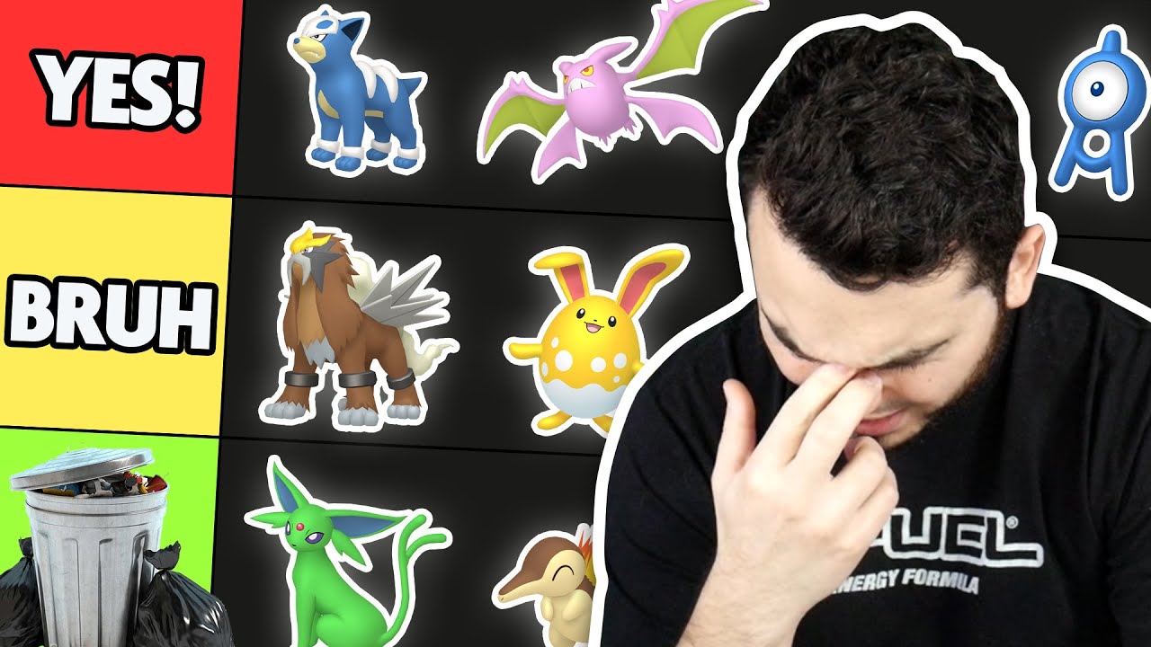ALL SHINY POKEMON in Generation 2 RANKED!