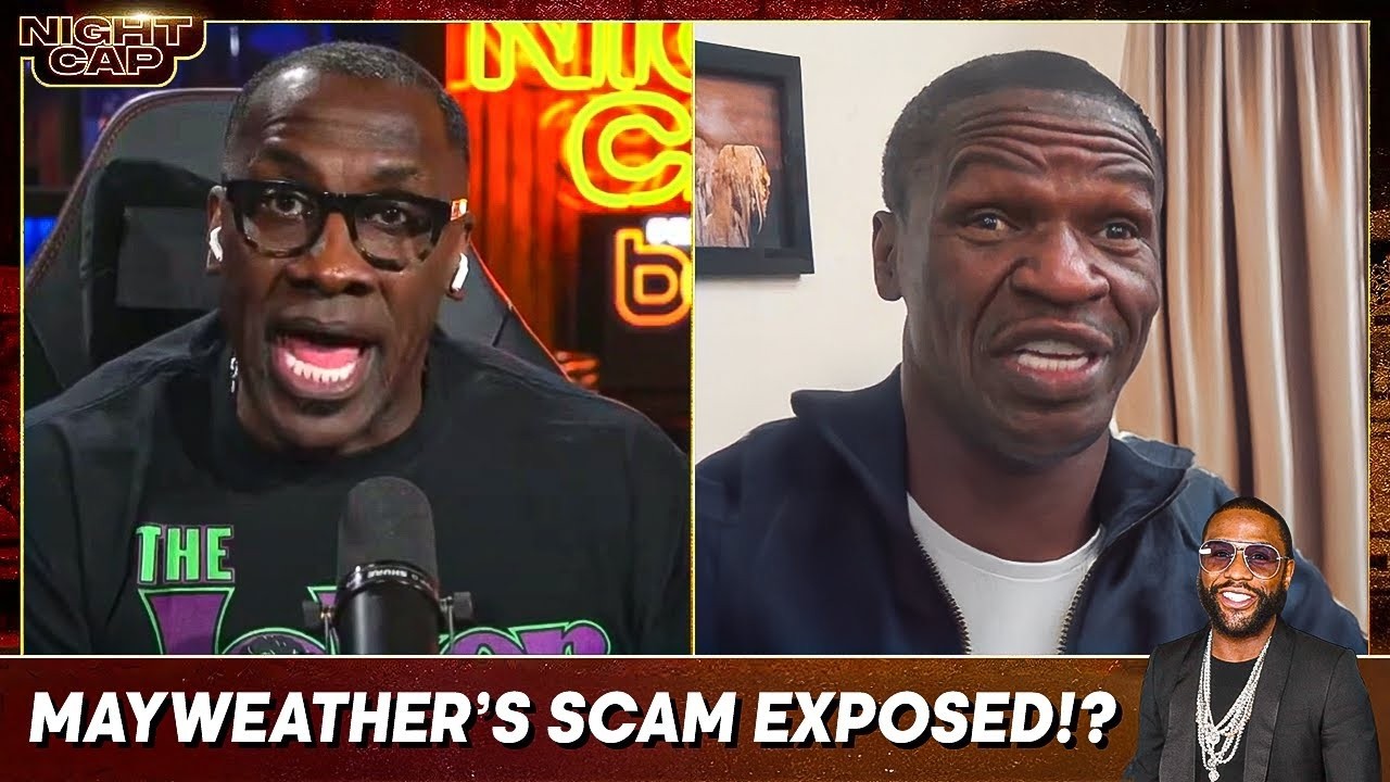 Shannon Sharpe Loses It & HUMILIATES Floyd Mayweather’s Father On LIVE For Supporting His Scams
