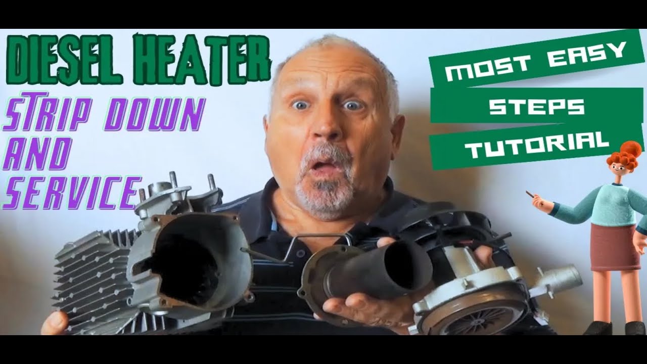 🔥  Chinese Diesel Air Heater - 1500-Hour Service & Repair | Full Strip Down & Maintenance Guide