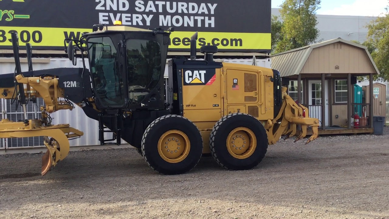 CAT 12M2 Motor Grader Up For Auction January 12th, 2019