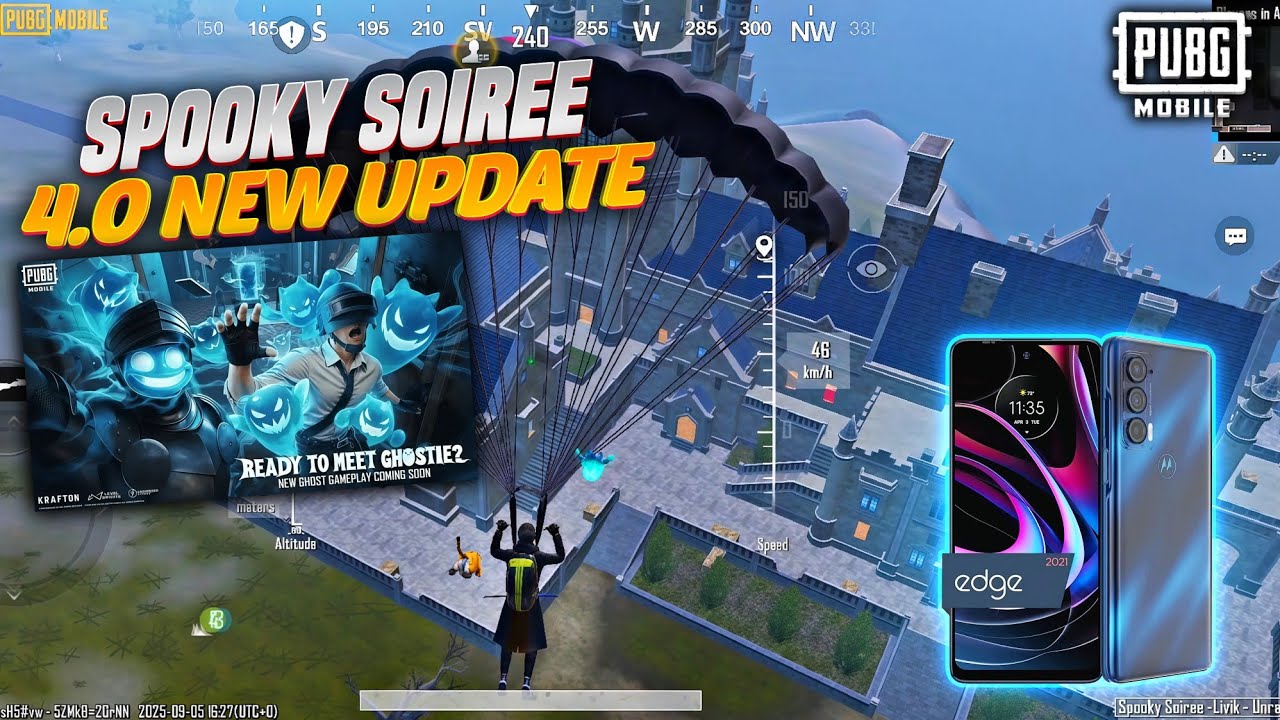 MY FIRST GAMEPLAY IN NEW 4.0 UPDATE | MOTOROLA EDGE 2021 PUBG TEST NEW UPDATE 