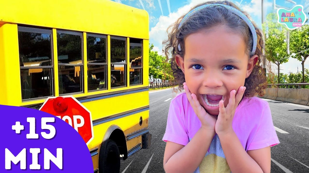 15 MINUTOS - Músicas Infantis de Volta ás Aulas🍎📚⏰🚌 por Ana Laura Show