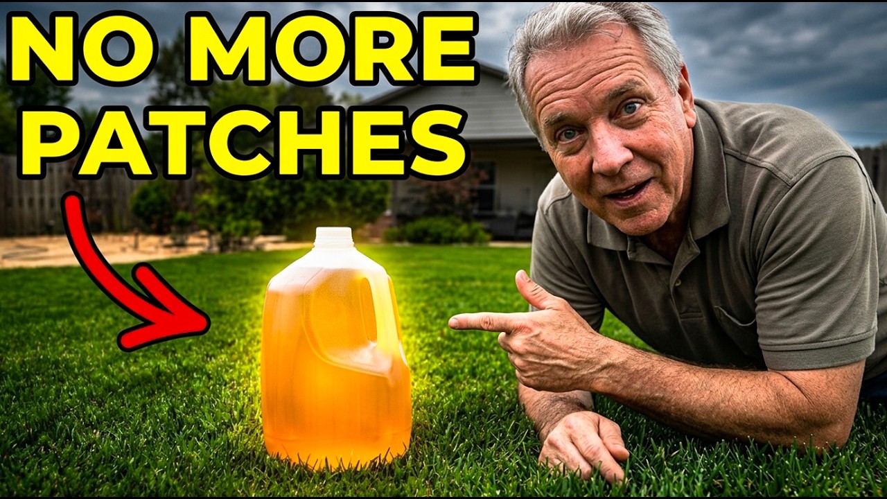 $2 Liquid REPAIRS Any Bare Patch FOREVER. No Lawn Service. INDUSTRY BURIED THIS!