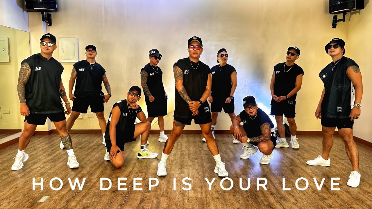 HOW DEEP IS YOUR LOVE | JINUSEAN | DANCE FITNESS | AE5 | RYAN CAPILI