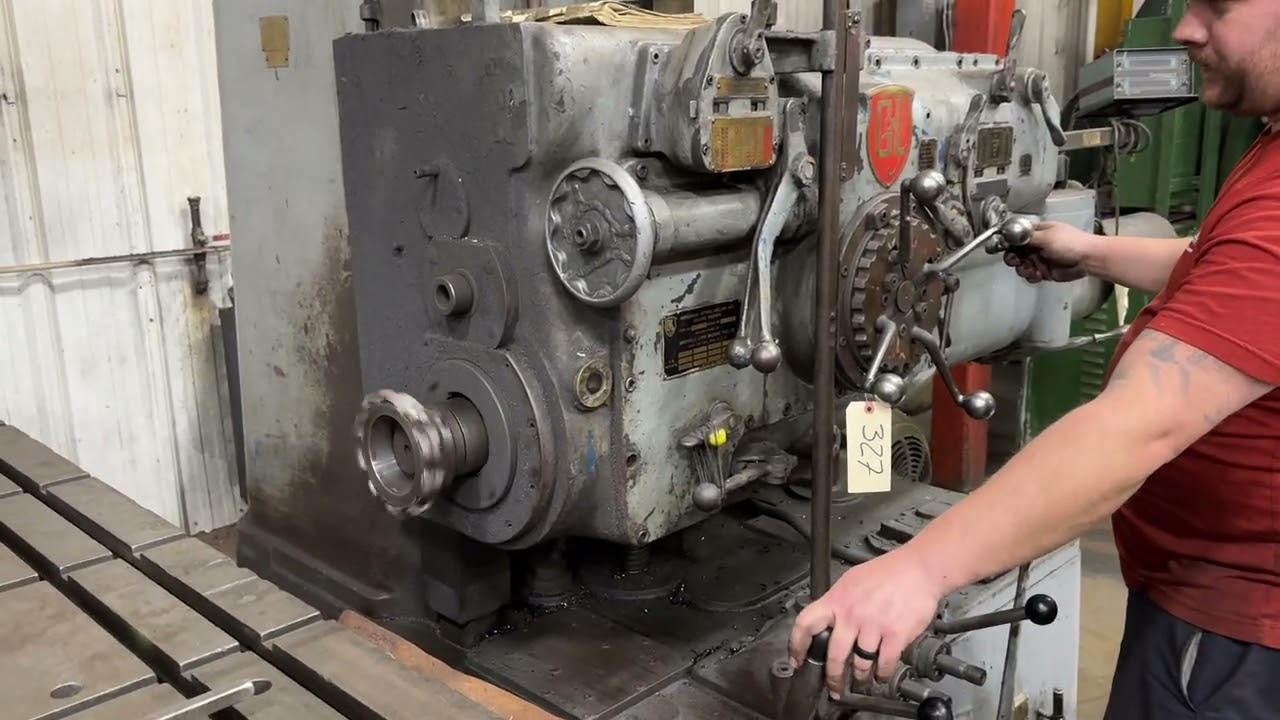 Giddings & Lewis #340T Horizontal Boring Mill