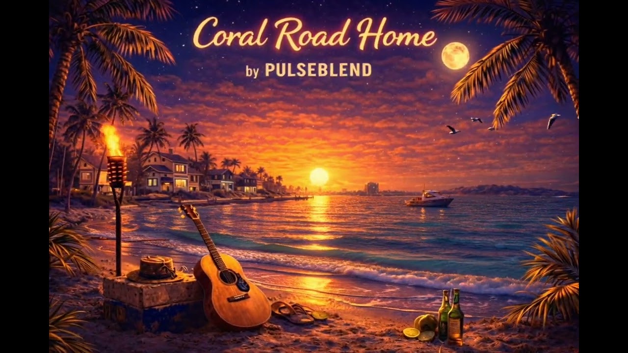 Coral Road Home 🌴 | Florida Keys Reggae Sunset Vibes | Pulseblend