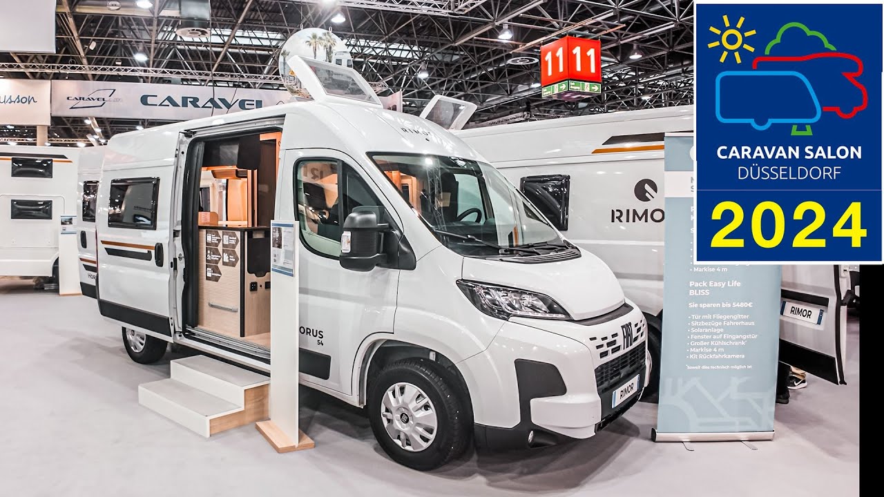 RIMOR HORUS 54 2025 CAMPERVAN CARAVAN SALON 2024 DUSSELDORF