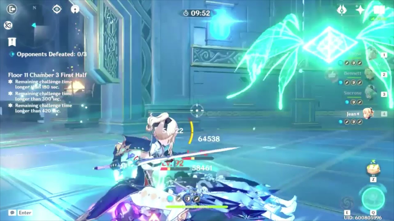 Genshin secret tech - Jean + sucrose slam simplified