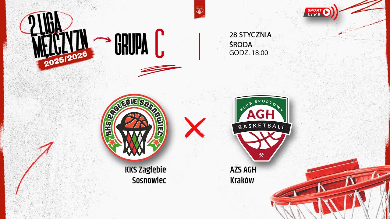 KKS Zagłębie Sosnowiec - AZS AGH Kraków (2 LM)