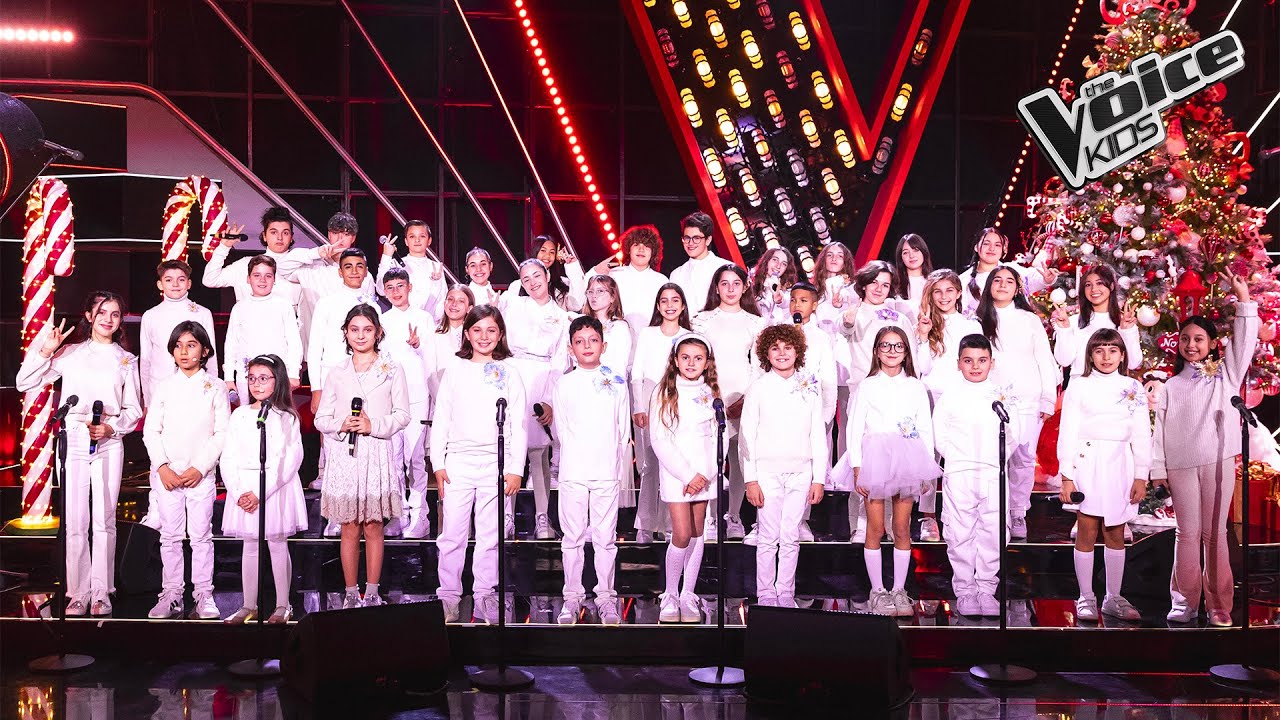 Il coro di Natale dei bambini di The Voice Kids con 