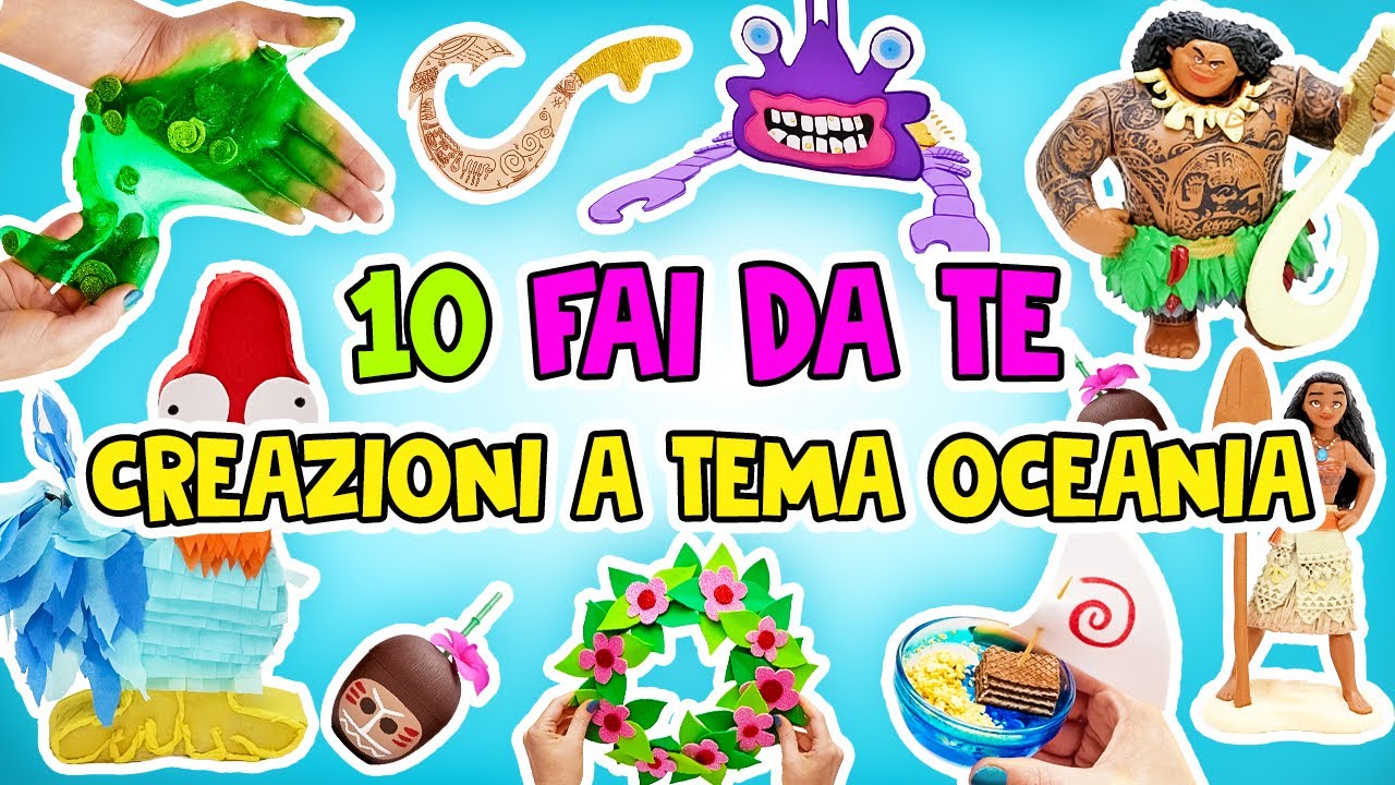 Festa Fai Da Te Oceania || Magiche Decorazioni E Attività Divertenti!