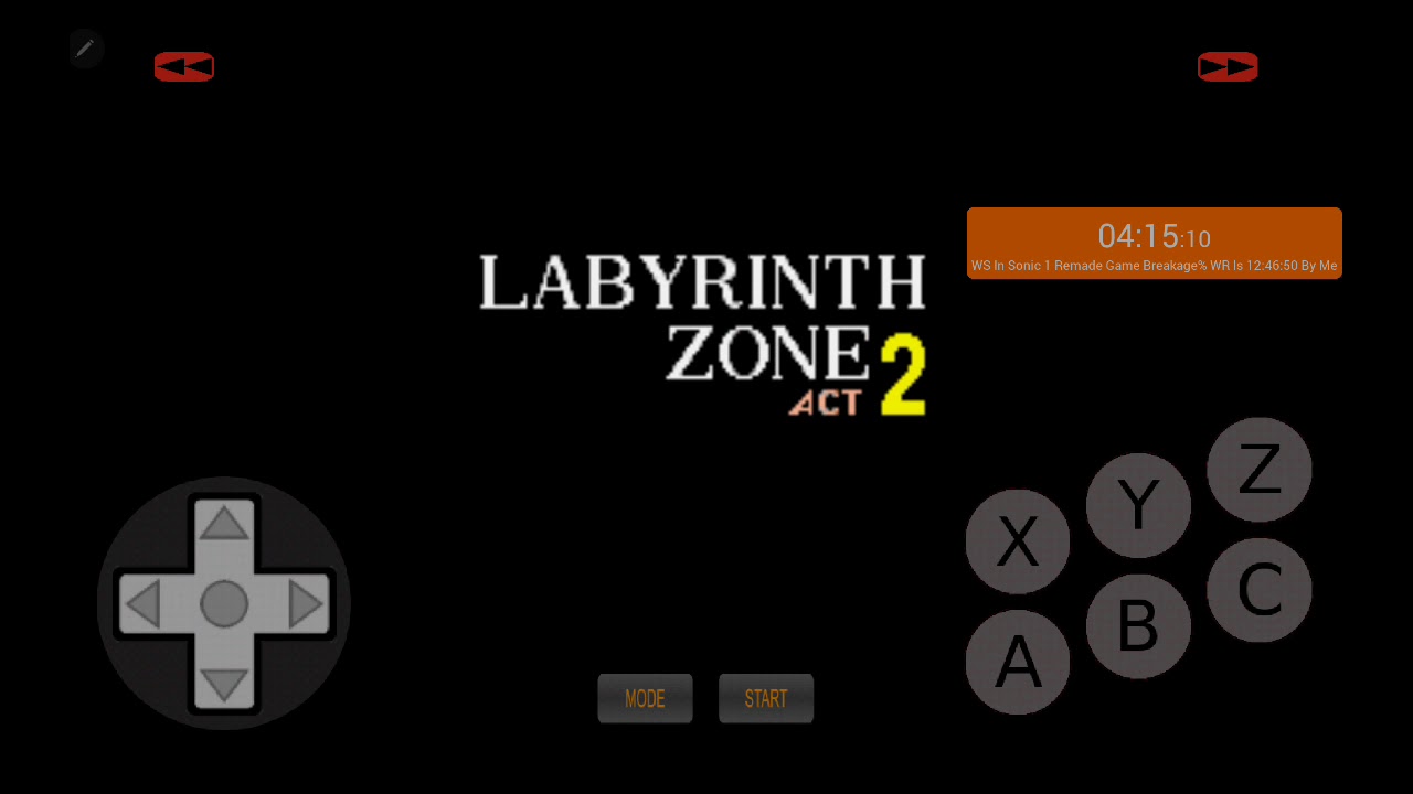 White Sonic In Sonic 1 Remade (Gamebreaking Mode) In 10:55 IGT [World Record] (Read Description)