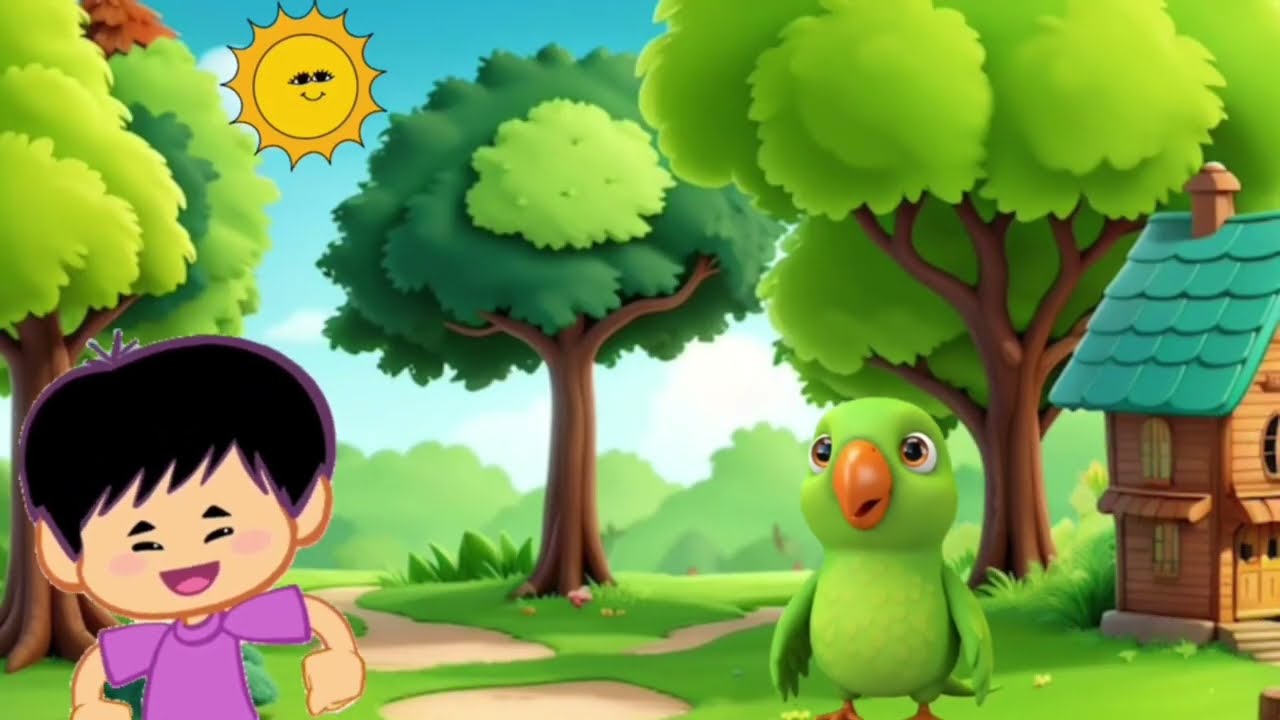 मिट्ठू राजा चले बाज़ार 🦜 | Mitthu Raja Chale Bajar | Hindi Rhymes for kids | Rhymes & Kids song 