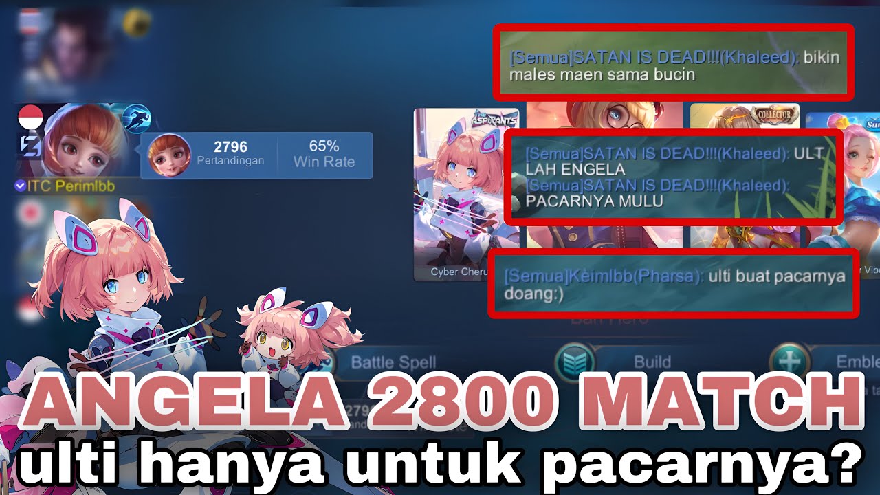 DIBACOTIN TIM KARNA MAKE ANGELA!! EMANGNYA ADA MASALAH APA YA..