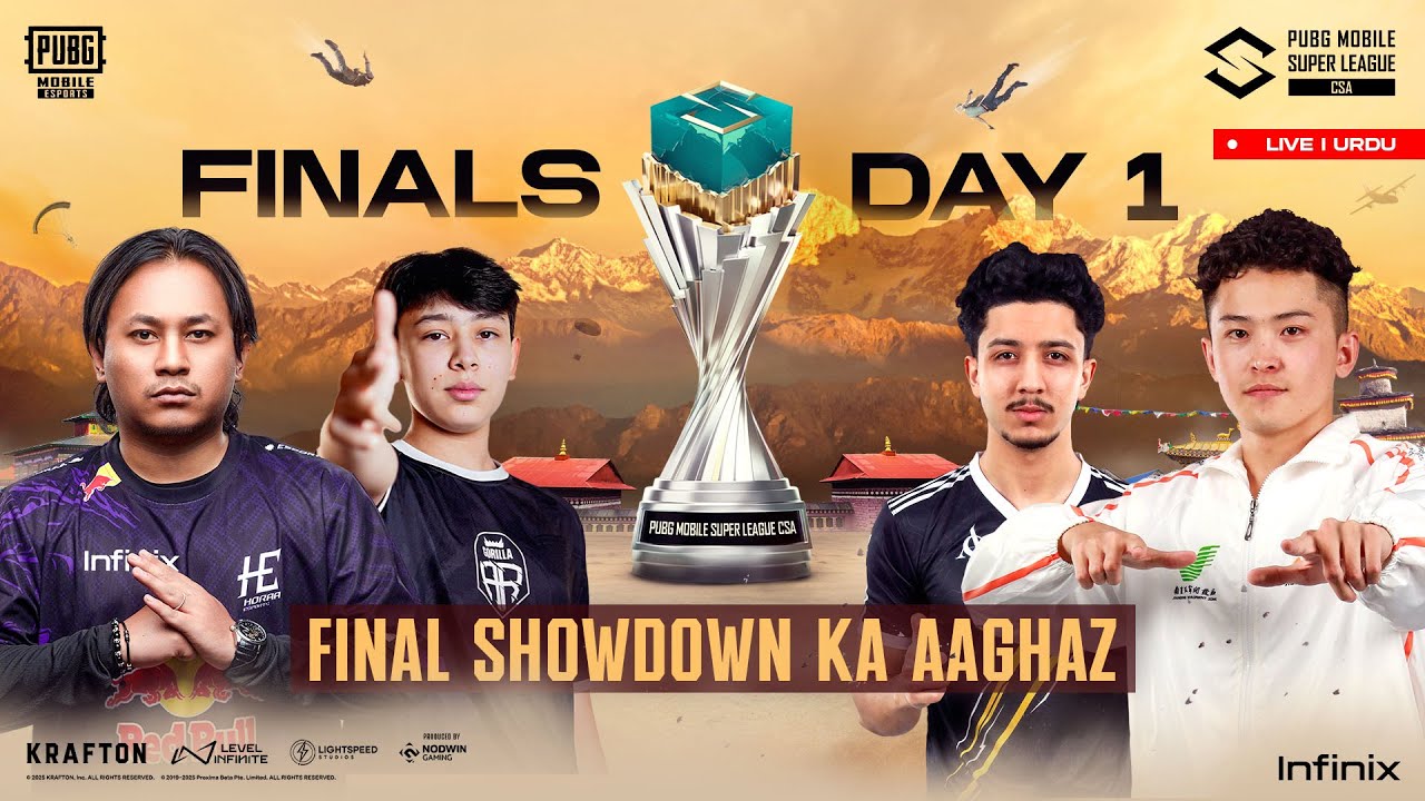 [UR]PMSL CSA 2025 Fall | Finals Din 1 – Final Showdown Ka Aaghaz 🔥