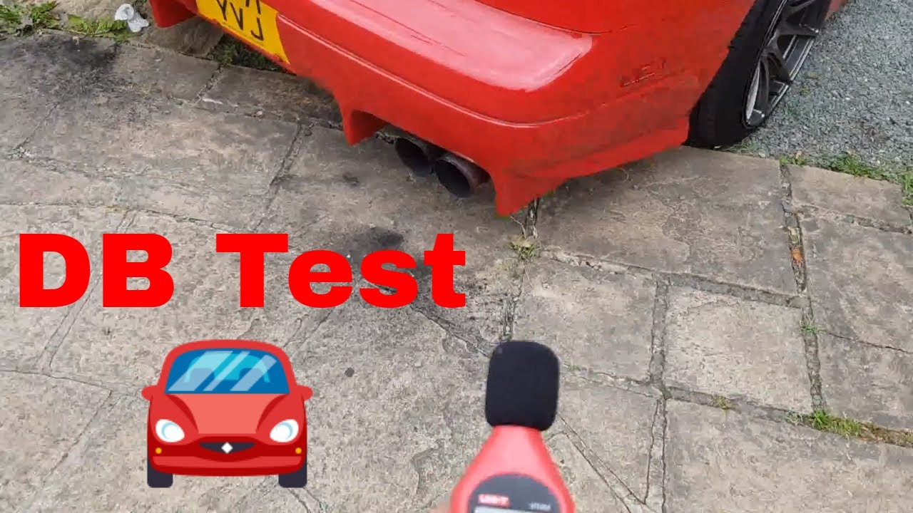 Exactly how loud is my car? DB Test and reading