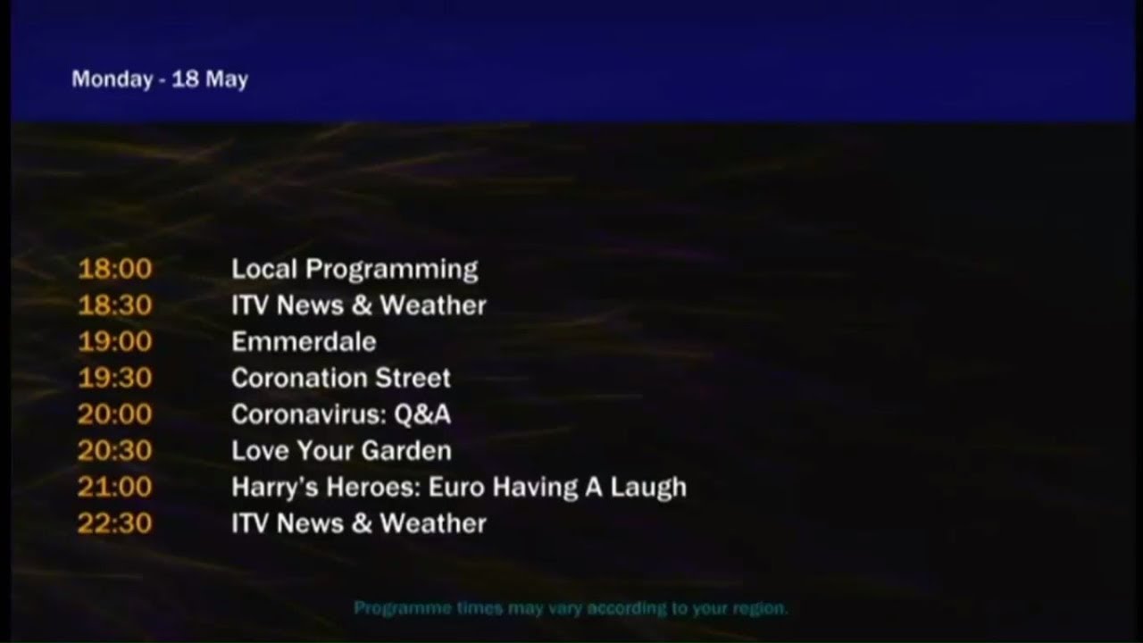 ITV2 Closedown - Continuity into Nightscreen and Teleshopping - Monday, 18th May 2020