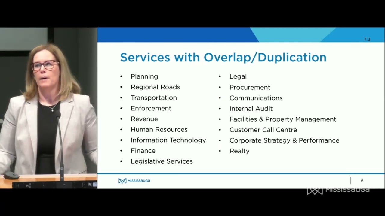 Peel Region dissolution update from Shari Lichterman, City Manager and CAO - November 15, 2023
