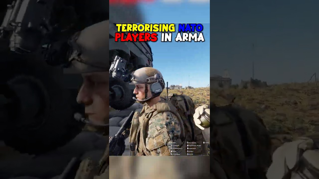 Издеваюсь над игроками НАТО в ARMA Reforger... 😂😱 #armareforger #gaming