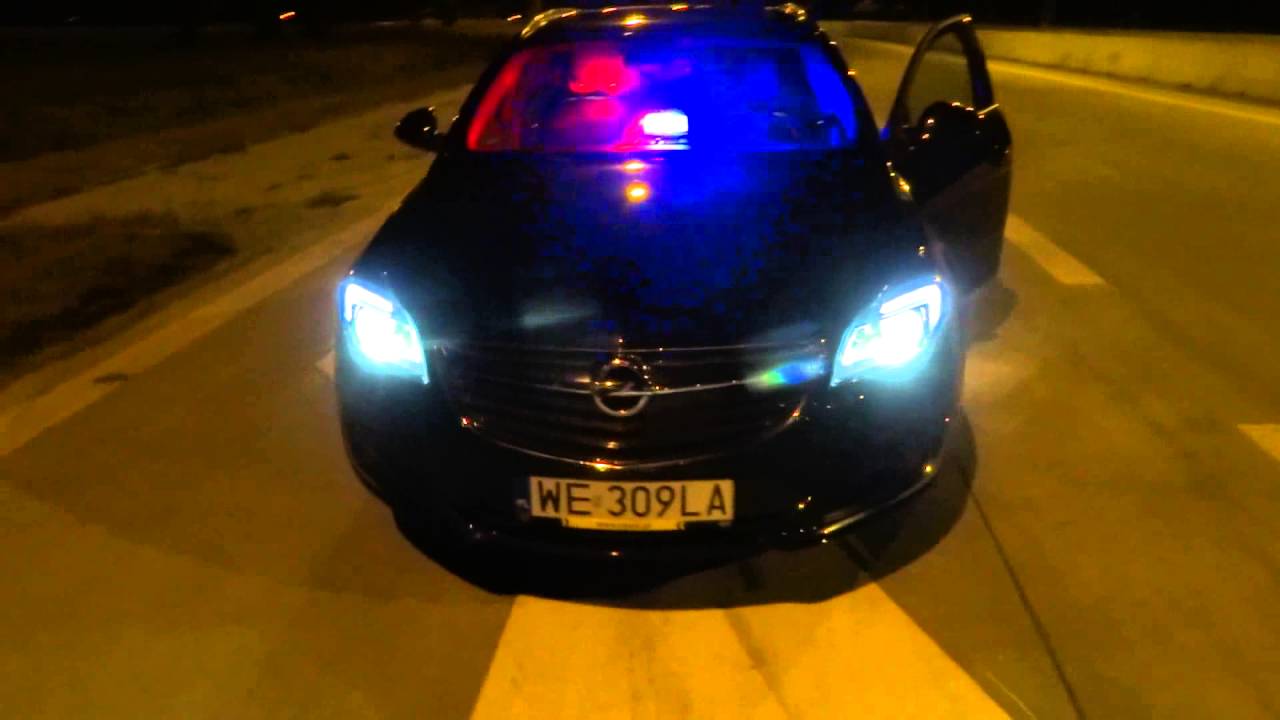 2016 Opel Insignia Test Drive City Night Driving Jazda Testowa Próbna PL part 2