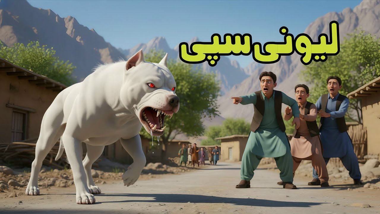 لیونی سپی• | pashto cartoons stories #pashtocartoon 