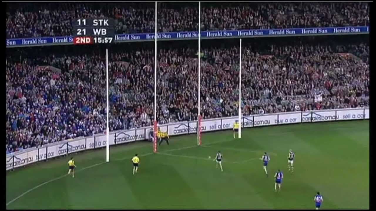 AFL 2010 Preliminary Final St Kilda Vs Western Bulldogs