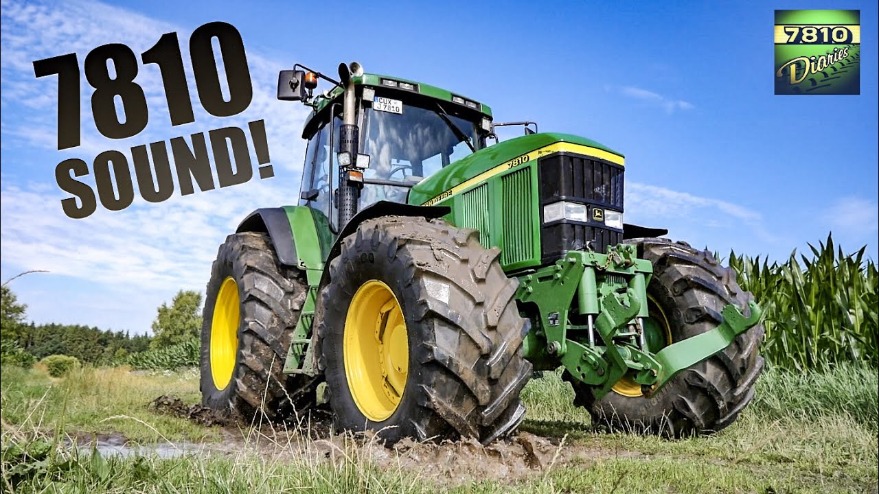 John Deere 7810 - pure SOUND DRIVE (60FPS)