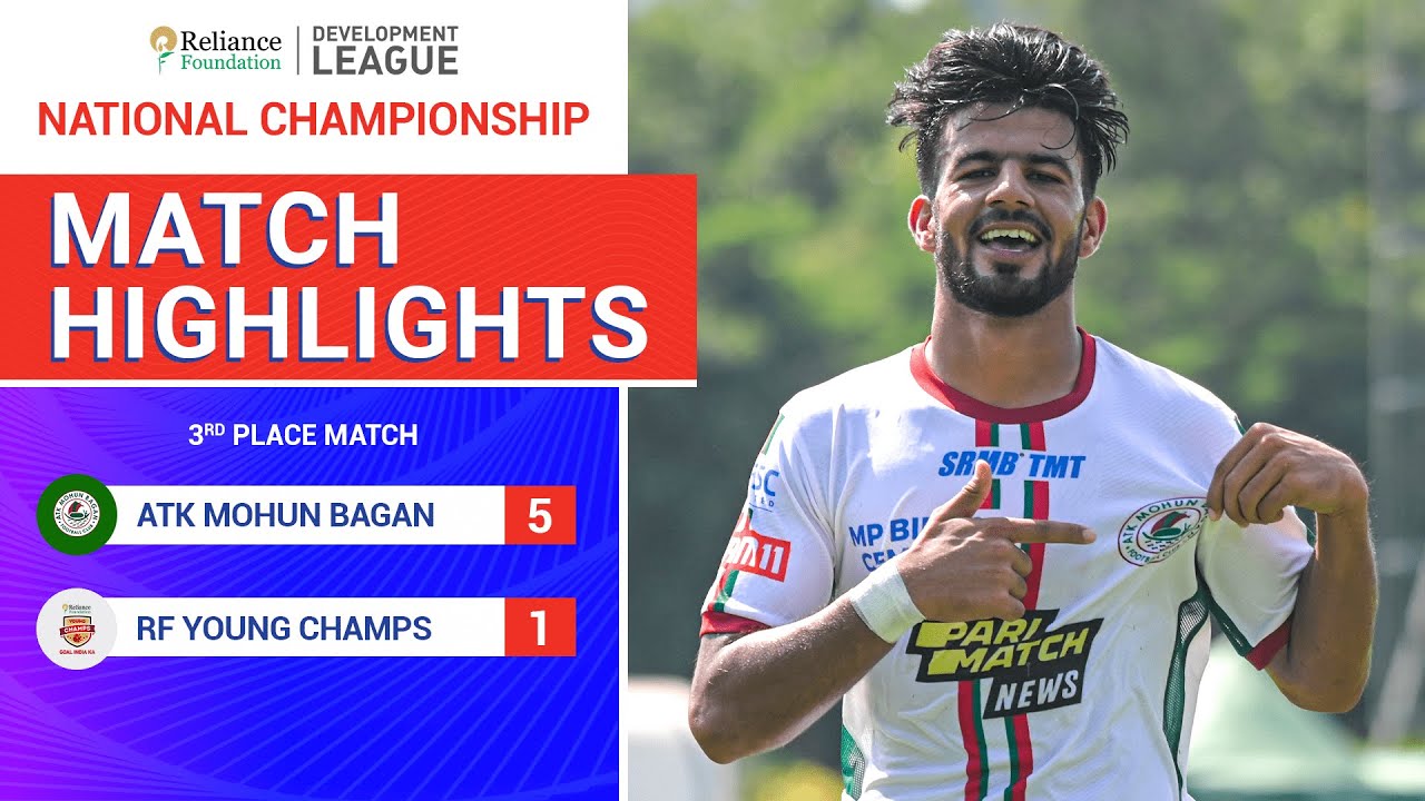 Highlights - ATK Mohun Bagan 5-1 Reliance Foundation Young Champs | RFDL National Championship 2023