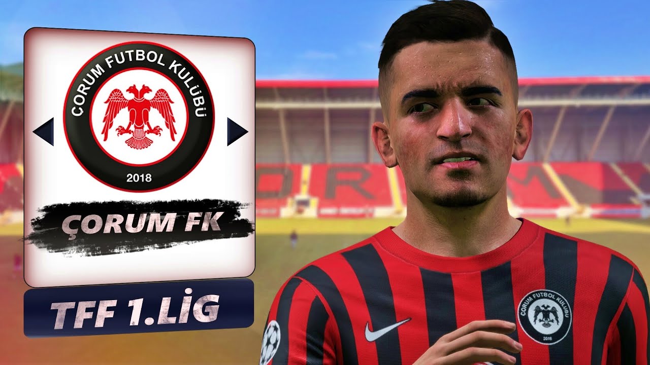 Sadece TFF 1.Ligden Transfer Yaparak Şampiyonlar Ligini Kazanmak!! Çorum Fk Rebuild