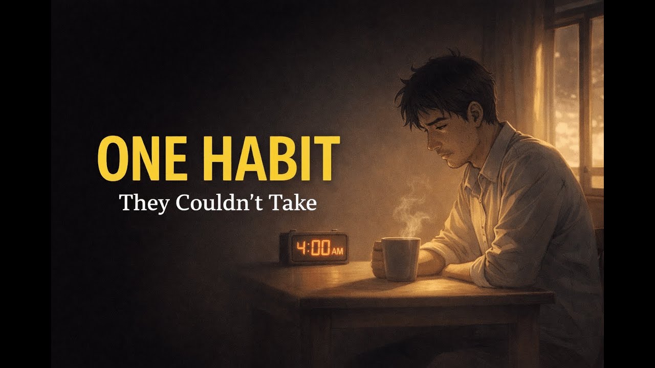 They Took Everything From Him - Except One Habit | Motivational story