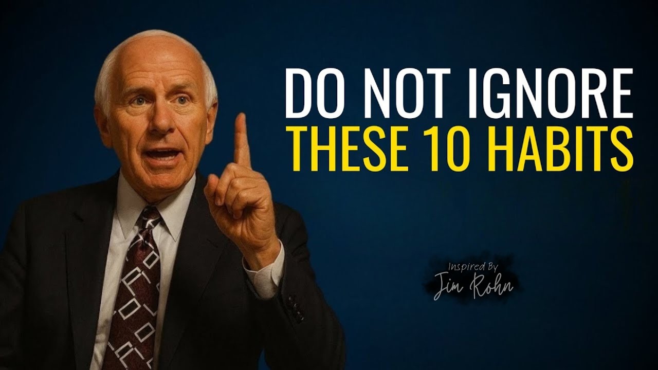 DO NOT Ignore These 10 Habits