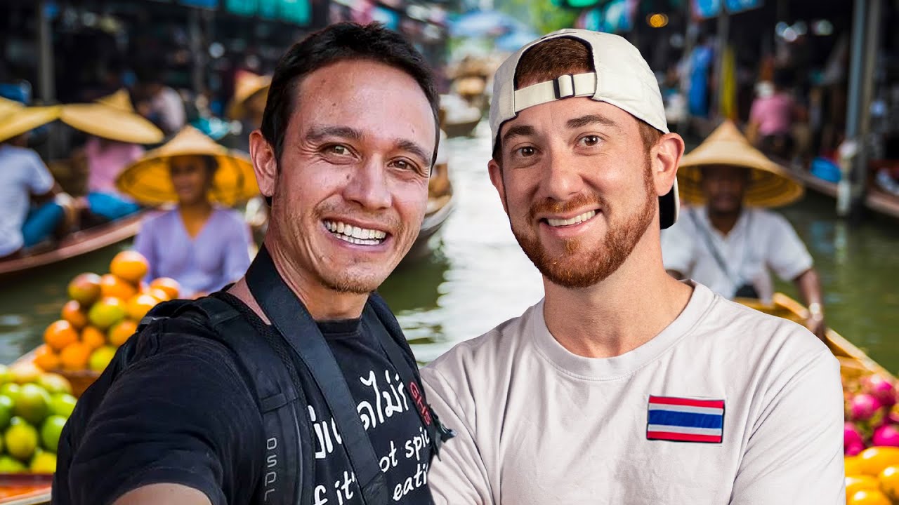 I Went to Thailand's Floating Market With Mark Wiens!